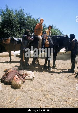 RON Harper, JAMES NAUGHTON, Il pianeta delle scimmie, 1974 Foto Stock