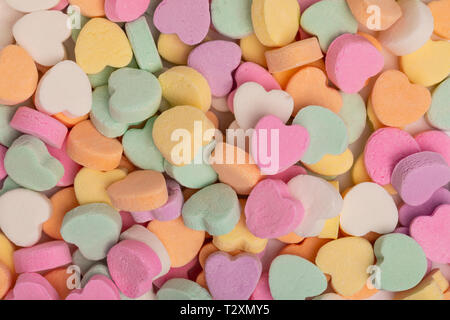 A forma di cuore ad Candy Foto Stock