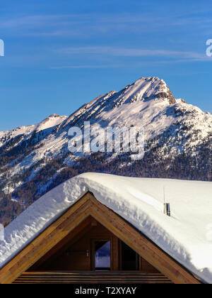 Bei der Untermarkter Alm, Hochimst bei Imst, tirol, Österreich, Europa alp Untermarkter Alm, zona sciistica Hochimst, Imst, Tirolo, Austria, Europa Foto Stock