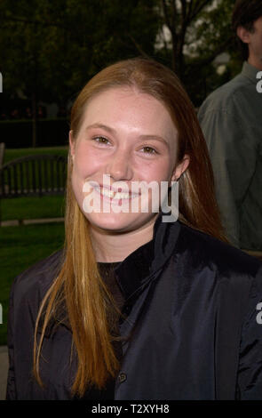 LOS ANGELES, CA. 29 gennaio 2000: attrice SCHUYLER FISK (figlia di Sissy Spacek) presso il Los Angeles premiere del suo nuovo film "ora" il giorno in cui lei stelle con Chevy Chase. © Paul Smith / Featureflash Foto Stock