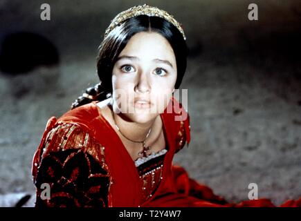 OLIVIA HUSSEY, ROMEO E GIULIETTA, 1968 Foto Stock