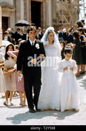 AL PACINO, SIMONETTA STEFANELLI, il padrino, 1972 Foto Stock