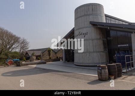 Ingresso Healeys Cornish sidro Farm Foto Stock