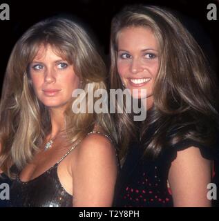 Rachel Hunter e Elle McPherson 1994 foto da John Barrett/il PHOTOlink Foto Stock