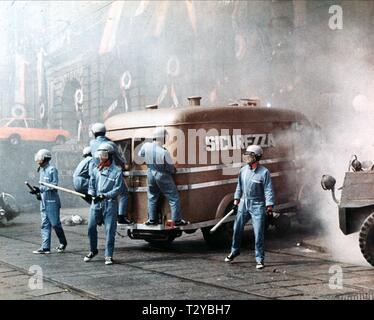 HEIST scena, il job italiano, 1969 Foto Stock