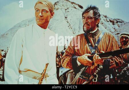 PETER O'Toole, Anthony Quinn, Lawrence d'ARABIA, 1962 Foto Stock