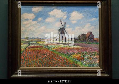 Pittura impressionista al Musee d'Orsay,Claude Monet, Parigi, Francia. Foto Stock