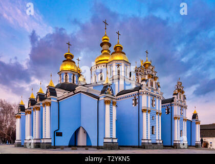 La parrocchia di san Michele Golden-Domed Monastero, Kiev, Ucraina Foto Stock