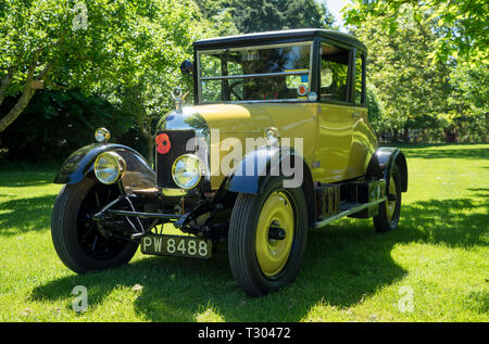 Morris Cowley Classic Car, strette Torello, hard top, bella ricorsero autoveicolo Foto Stock