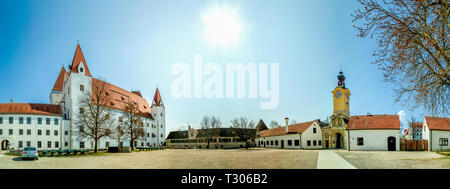 Nuovo Castello a Ingolstadt, Germania Foto Stock