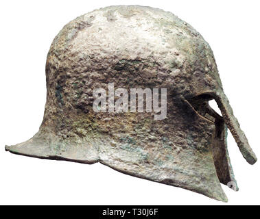 Corinthian antica grecia greca antica armatura casco guerra immagini e  fotografie stock ad alta risoluzione - Alamy