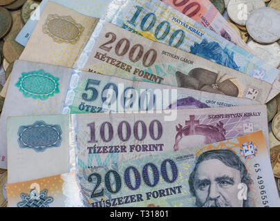 Il Fiorino Ungherese Cambio Foto Stock Alamy