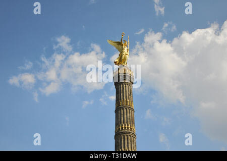 Berlin Colonna della Vittoria Foto Stock