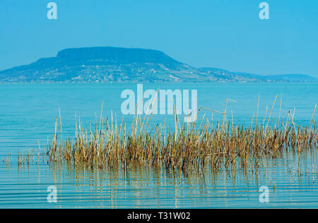 Panorama sul lago Balaton, Ungheria Foto Stock