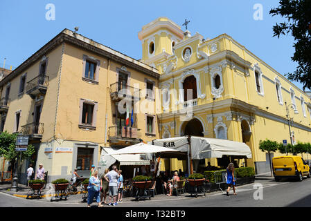 Il Santuario del Carmine convento con la barra del Carmine. Foto Stock