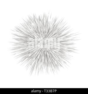 Esplodere Flash, Cartoon esplosione, Burst a stella Illustrazione Vettoriale