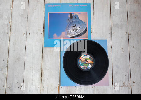 Dire Straits 1985 album Brothers in Arms Foto Stock