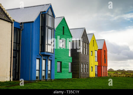 Ritiri naturale albergo/alloggio a John O' Semole, Scozia settentrionale. Foto Stock