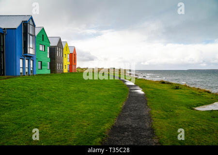 Ritiri naturale albergo/alloggio a John O' Semole, Scozia settentrionale. Foto Stock