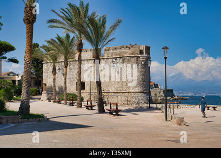Bastion Saint-André a Antibes, Francia Foto Stock