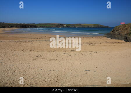 Harlyn Bay, North Cornwall, England, Regno Unito Foto Stock