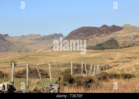 La crociera attraverso il Galles del Nord Foto Stock
