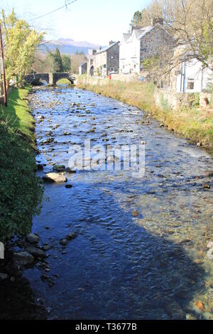 Beddgelert in Snowdonia Foto Stock