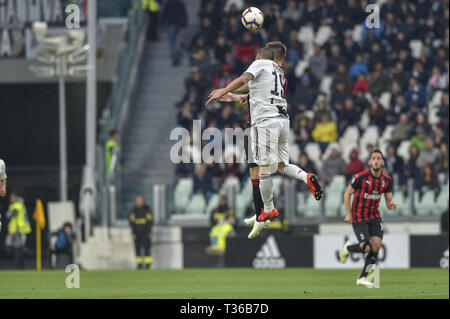 Leonardo Bonucci della Juventus FC durante la Serie A corrispondere allo Stadio Allianz, Torino Foto Stock