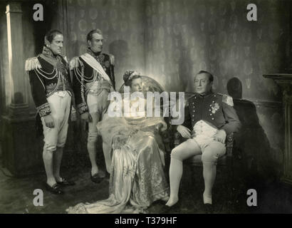 Attrice italiana Ruby Dalma nel film Napoleone, 1942 Foto Stock