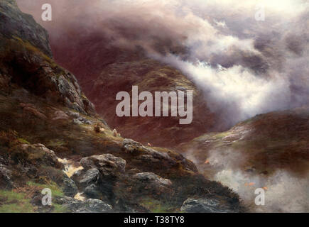 Dopo il massacro di Glencoe - Peter Graham, circa 1889 Foto Stock