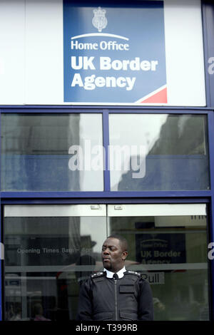 Home Office UK Border Agency. Casa lunare. Croydon. 5.4.10 Foto Stock