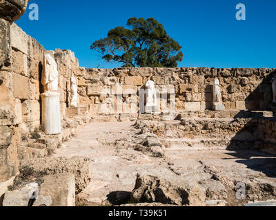 Antiche rovine di Salamis Foto Stock