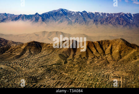 Fotografie aeree dell'Afghanistan Foto Stock