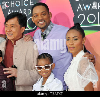 Jada Pinkett   Will Smith   Willow   Jackie Chan  31 - 23 bambini annuale Choice Awards presso la UCLA Pauley Pavillion a Los Angeles.Jada Pinkett   Will Smith   Willow   Jackie Chan  31 evento nella vita di Hollywood - California, tappeto rosso Evento, STATI UNITI D'AMERICA, industria cinematografica, celebrità, fotografia, Bestof, arte cultura e intrattenimento, Topix celebrità moda, migliori della vita di Hollywood, evento nella vita di Hollywood - California, moquette rossa e dietro le quinte, movie celebrità, personaggi televisivi, musica celebrità, Topix, attori da lo stesso film e cast co star insieme. inchiesta tsuni@Gamma-USA.com, carta di credito Foto Stock