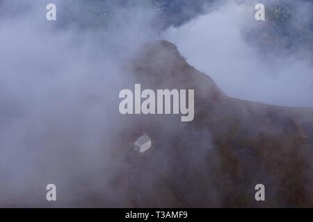 Vista dal Monte Pilatus fuori Lucerna svizzera Foto Stock