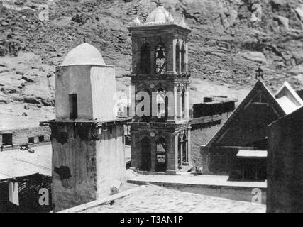 Penisola del Sinai, Saint Catherine Monastero, 1913 Foto Stock