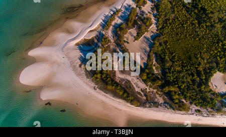 Utende zona spiaggia, mafia island Foto Stock