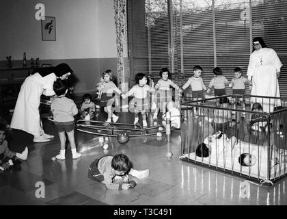 Kindergarten, 1950-1960 Foto Stock