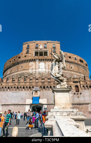 Castel del Santo Angelo, Roma, Italia Foto Stock