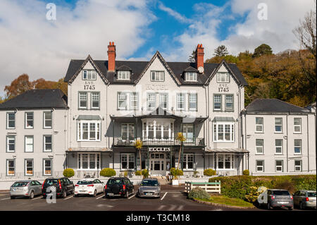 Eccles Hotel Glengarriff, West Cork, Irlanda. Foto Stock