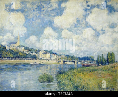 Alfred Sisley (1839 - 1899) - saint cloud 1877 Foto Stock