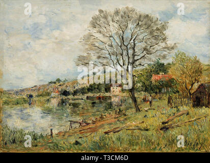 Alfred Sisley (1839 - 1899) - saint mamms 1886 Foto Stock