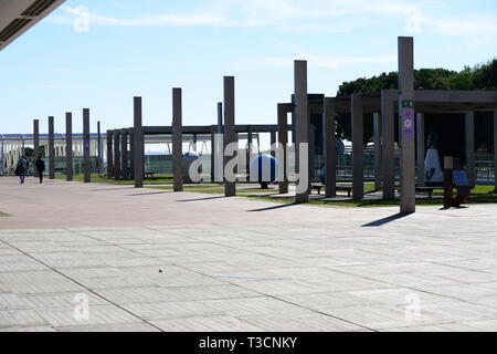 CosmoCaixa di Barcellona Foto Stock