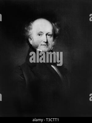 Martin Van Buren (1782-1862), ottavo Presidente degli Stati Uniti, 1837-1841, Ritratto, Detroit Publishing Company Foto Stock