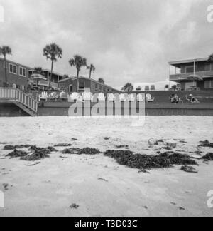 Ogni anno 1948-1966 da un gruppo di amici e famiglia caravaned dal Tennessee a Daytona Beach, in Florida per due settimane di divertimento al sole. Foto Stock