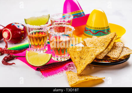 Cinco de Mayo celebrazione sfondo Foto Stock