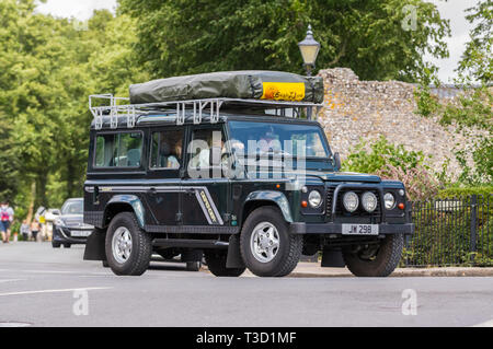 Land Rover Defender 110 County SW TDi a partire da 1987. Foto Stock