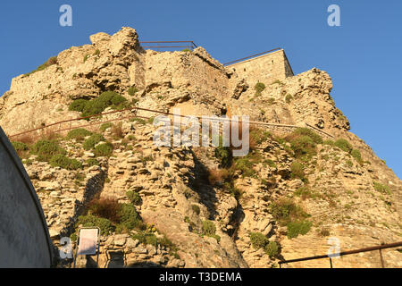 Bova Reggio Calabria Italia - rovine del castello di credito Andidero Giuseppe Foto Stock