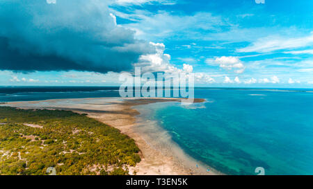 Utende zona spiaggia, mafia island Foto Stock