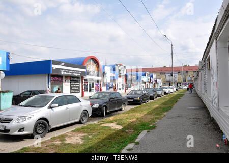 La Russia e la Cecenia, Groznyj, la città Foto Stock